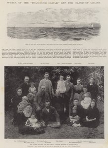Wreck of the Drummond Castle off the Island of Ushant